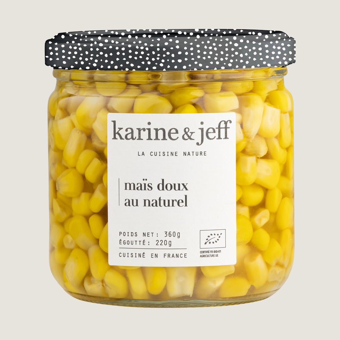 Maïs doux au naturel